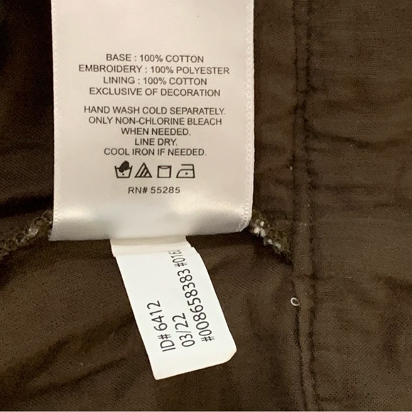 Express embroidered eyelet open back top - Picture 8 of 10